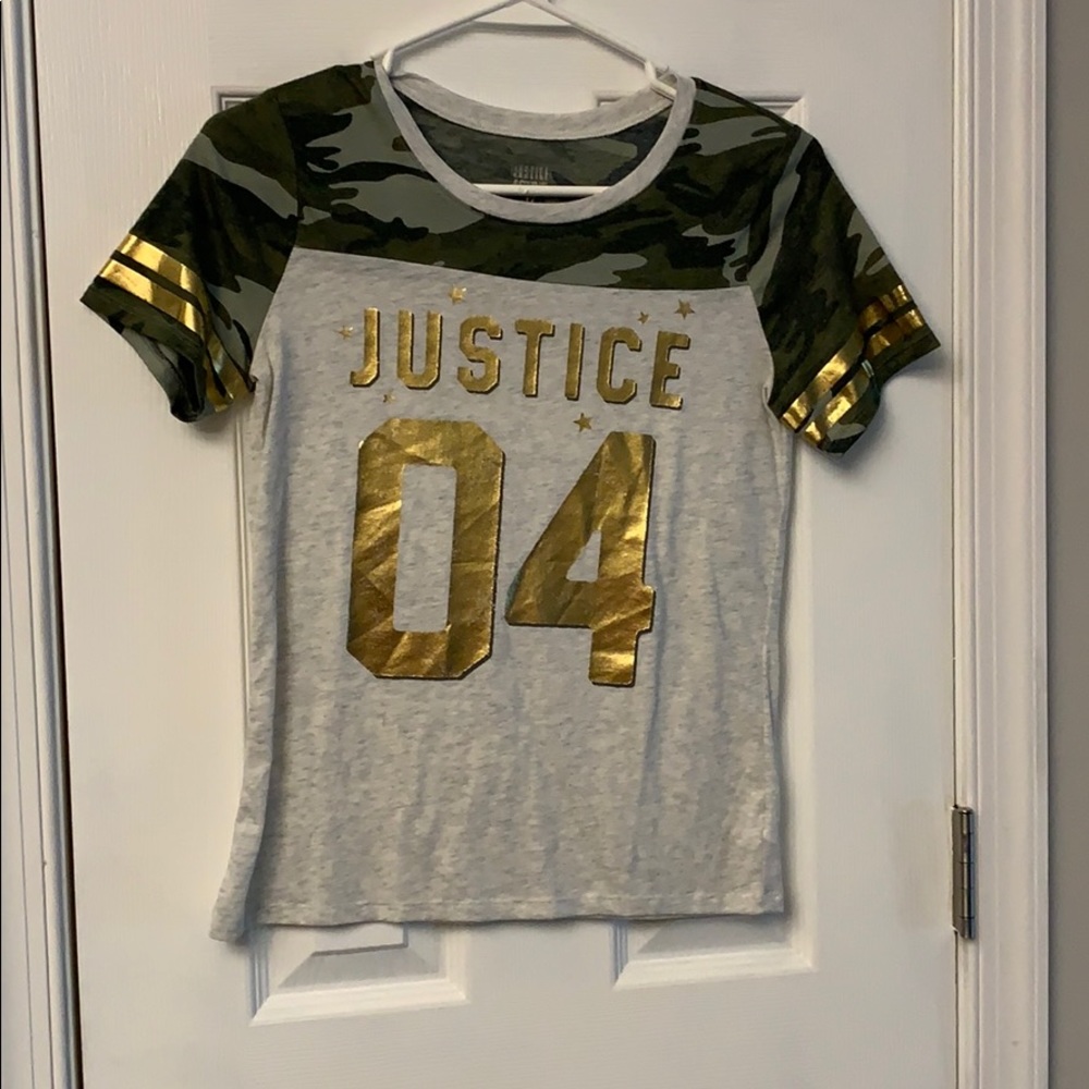 Justice top size 12
